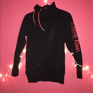 Calvin Klein Tie Neck Hoodie